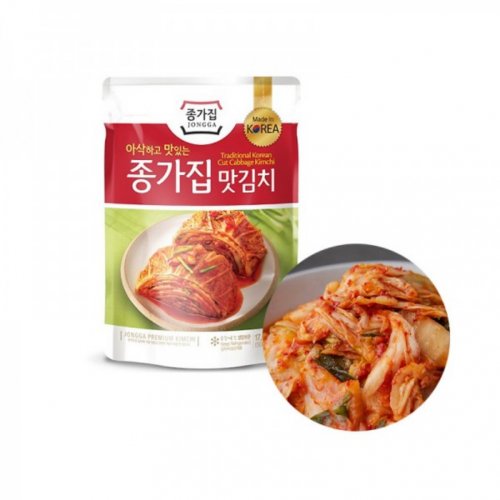 JONGGA Cut Cabbage Kimchi (500g)