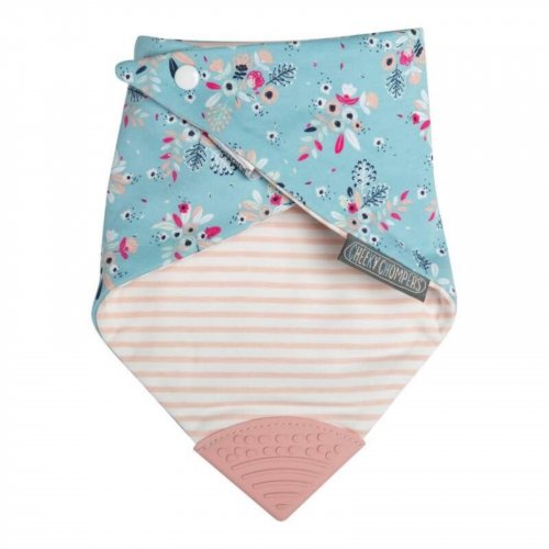 Cheeky Chompers Medium Neckerchew - Botanical Bloom
