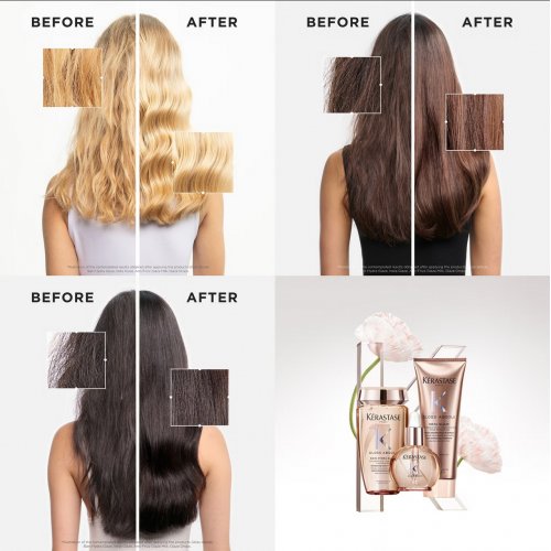 Kérastase Gloss Absolu Glaze Drops Hair Oil with Wild Rose 45ml 