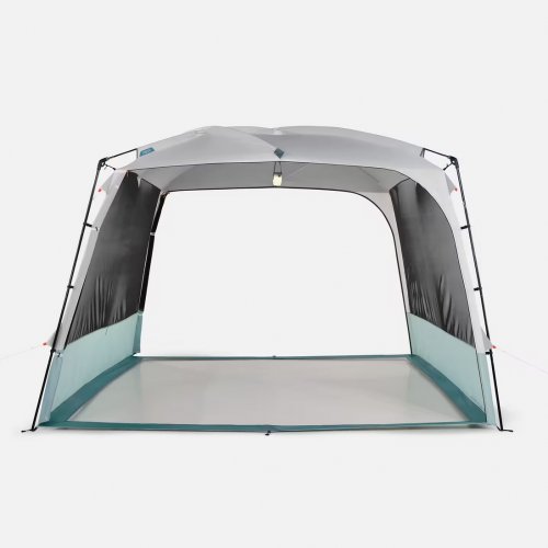 Camping Living Room with poles - Base Arpenaz ULTRAFRESH - 10 Person