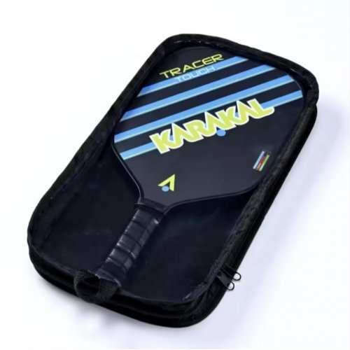 Karakal Tracer Control Pickleball Paddle Set Blue/Green [2paddles+1 indoor ball]