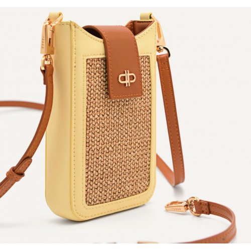  PEDRO Icon Leather Phone Pouch - Multi 