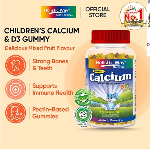 Holistic Way Holistic Way Children’s Gummy Range — Halal (5 x 90s)