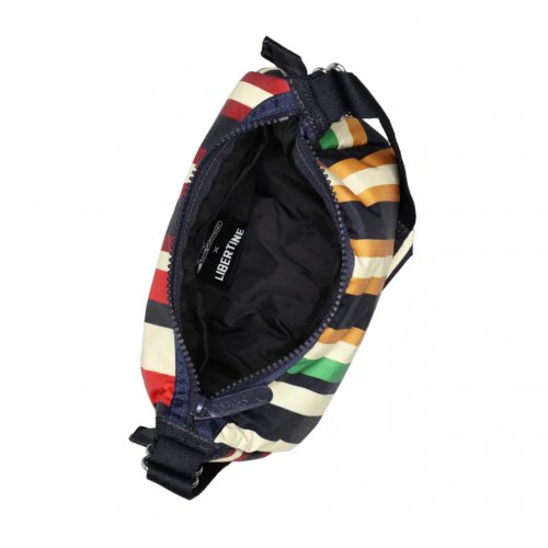 LeSportsac x Libertine Mini Crescent Ll Eton Stripe Crescent