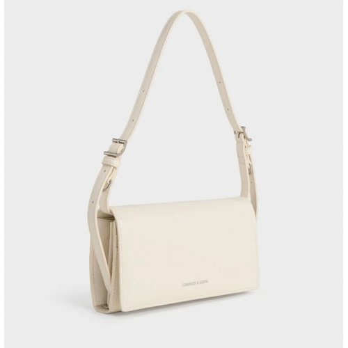 Sloane Long Wallet - Cream