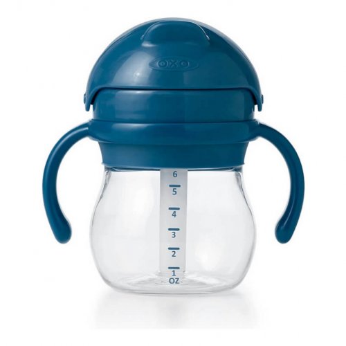 OXO Tot Transitions Straw Cup with Handles 6 oz
