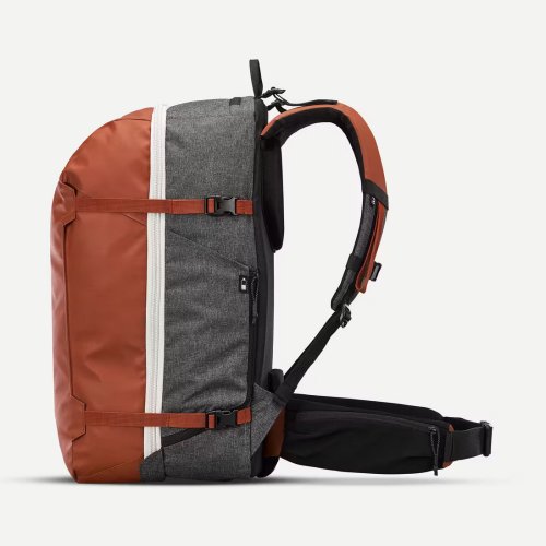 Travel Backpack 40 L - Travel 500 ORGANIZER Orange