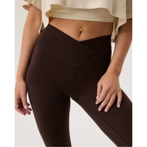 OFFLINE By Aerie Real Me High Waisted Crossover Flare Legging