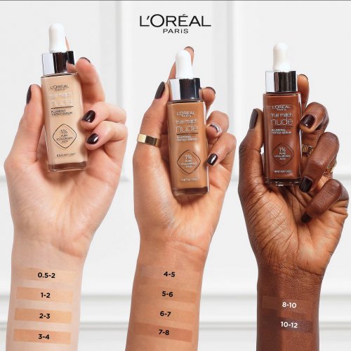 L'Oréal Paris True Match Nude Plumping Tinted Serum (Various Shades) 