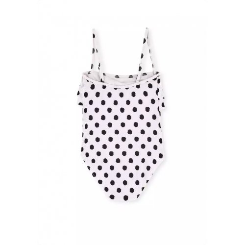 DAGİ White Swimsuits, Spotted, Swimwear for Girls