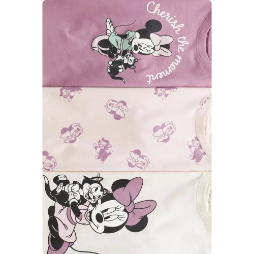 H&M 3-pack printed jersey tops