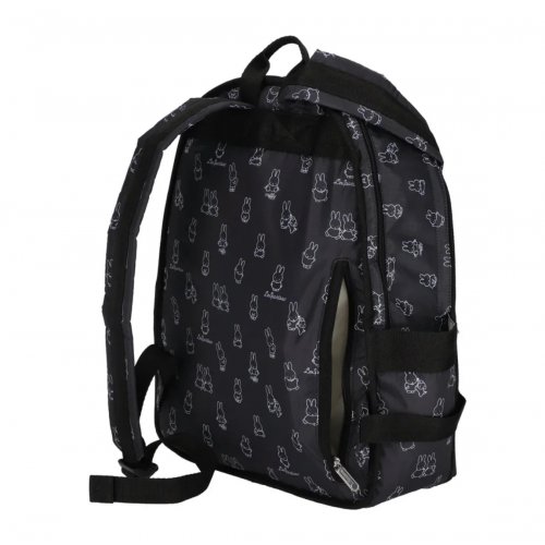 Miffy Black Stencil Route Backpack