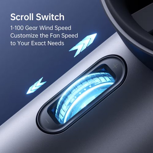 JisuLife Handheld Fan Pro1 - Blue (3600mAh)