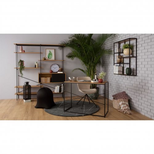 Kreman Shelf - Black, Oak