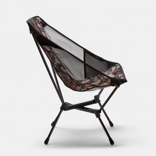 Mountain Hiking Low Folding Camping Chair MH 500 - Camo