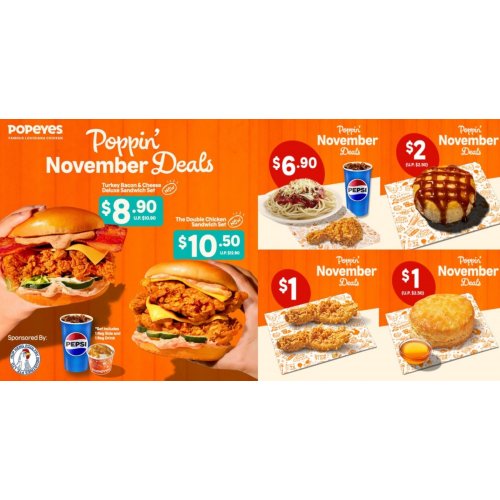 Deal 2: The Double Chicken Sandwich Set!