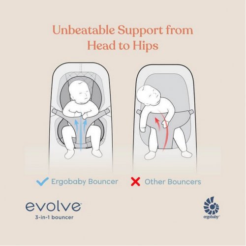 Ergobaby Evolve 3-in-1 Bouncer