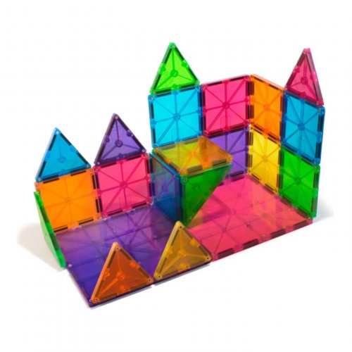Magna-Tiles Classic Clear Colors 32-Piece Set
