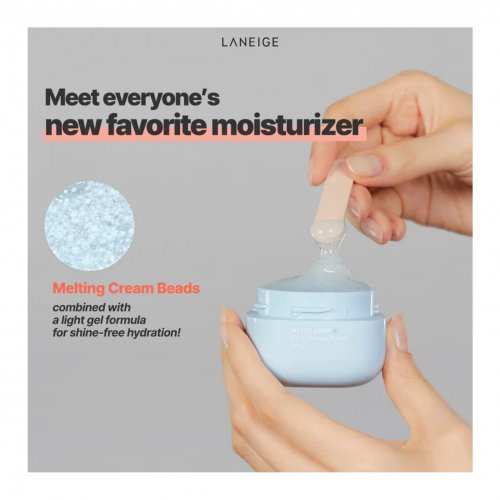 Laneige Water Bank Blue Hyaluronic Cream - For Combination To Oily Skin