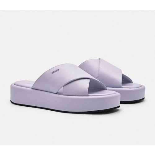  Izzie Wedge Sandals - Lilac 