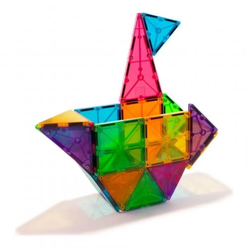Magna-Tiles Classic Clear Colors 32-Piece Set