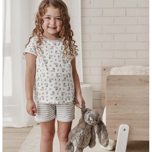 Love to Dream Kids Short Sleeve Pyjama Set - Bunny