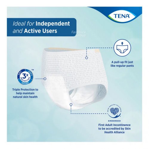 TENA Pants Plus Unisex <span style='filter: blur(2.5px);'>*****</span> Diapers - M