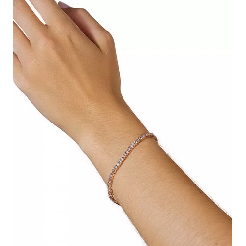 Sterling Forever Alicia Cubic Zirconia Tennis Bracelet - Gallery Image 1