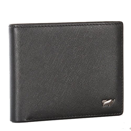 Braun Buffel L'homme 8 Cards Wallet in Black