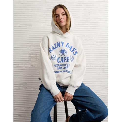 AE Everyday Luxe Graphic Hoodie