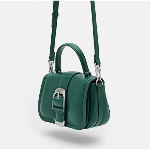 Helix Mini Shoulder Bag - Green 