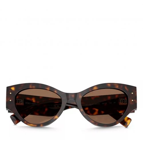 Dolce & Gabbana Logo Plaque Butterfly Sunglasses, 53mm
