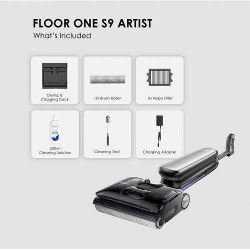 TINECO FLOOR ONE S9 ARTIST SMART CORDLESS VACUUM CLEANER