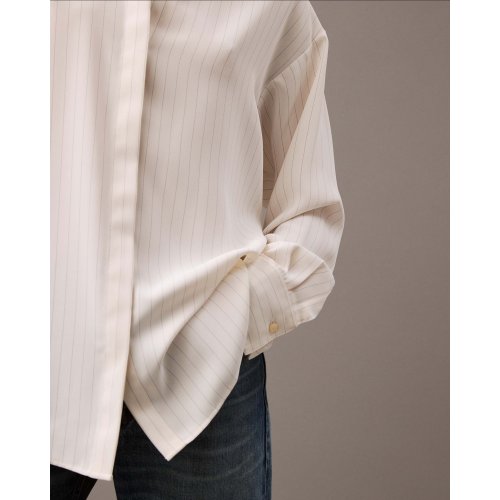  Rayon Blend Relaxed Shirt