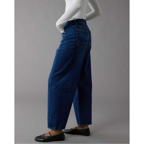 AE Dreamy Drape Strigid Barrel Jean
