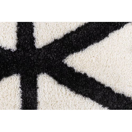 Play High Pile Rug - Trellis White (2 Sizes)