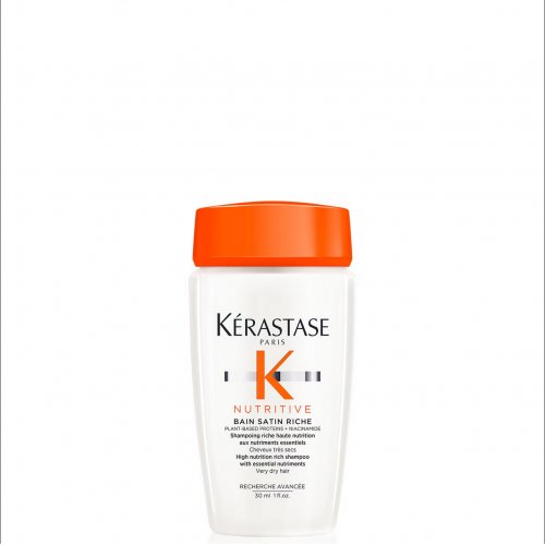  Kérastase Nutritive 8Hour Serum & Elixir Hair Oil with Nutritive Shampoo and Conditioner Bundle 
