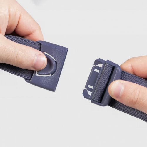 Multi-Way Stretch Slim Boots Pants With Belt