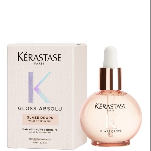 Kerastase Glaze Drops with Shampoo 80ml, Conditioner 75ml and Exclusive Brush