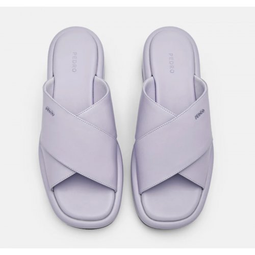  Izzie Wedge Sandals - Lilac 