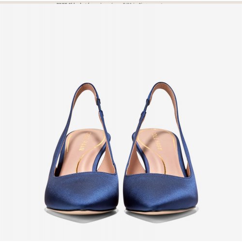  Women's VANDAM SLING BACK PUMP 65MM - Blue