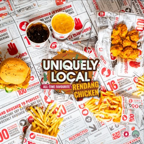 Get Uniquely Rendang Chicken Combos - Combo B