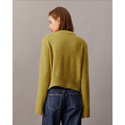  Plush Wool Blend Cardigan