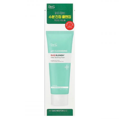  Dr. G, pH Cleansing R.E.D Blemish Clear Soothing Foam, 5.07 fl oz (150 ml) 
