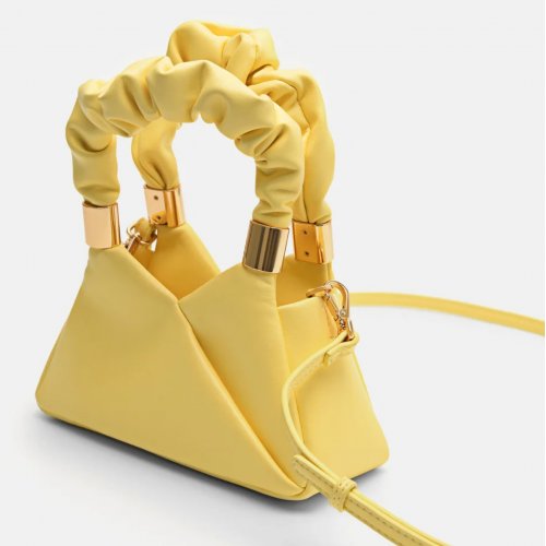  Mini Mastaba Shoulder Bag - Yellow 