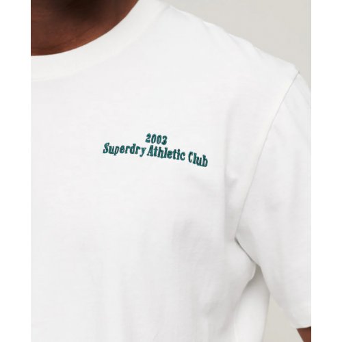 Athletic Club Graphic T-Shirt - Brilliant White
