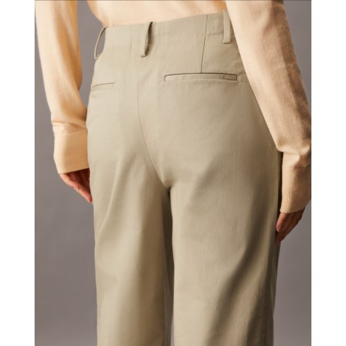  Cotton Chino Relaxed Trousers
