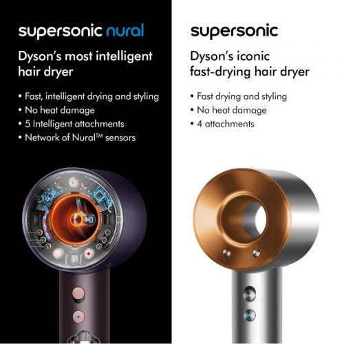 Dyson Supersonic Nural™ Hair Dryer (Jasper Plum)