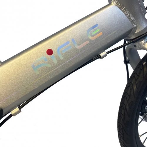 Rifle AK16 Foldable Bicycle | Mechanical Disc Brakes | 16 Inch | Sliver