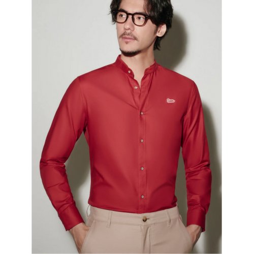 Easy Care Cotton Oxford Smart Fit Casual Shirt with Logo